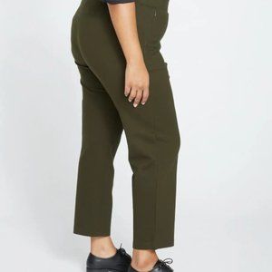 Universal Standard Smart Signature Ponte Pant in Cashmere Green Size S (14-16)